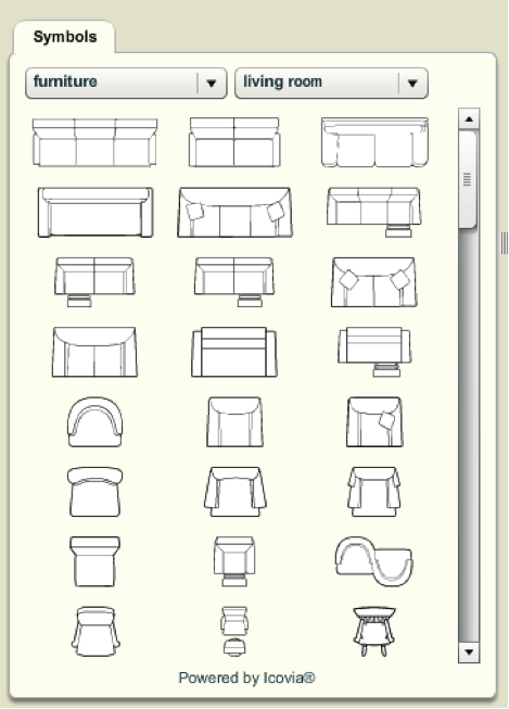 furniture clipart for floor plans - photo #47