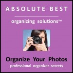 Organize Your Photos logo cover page.