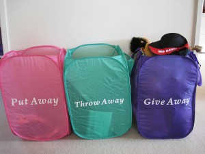 3 Clutter Free Bags Kit