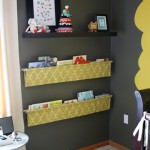 Wall book storage units for childrens bedroom storage