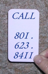 Salt Lake Organizer phone number