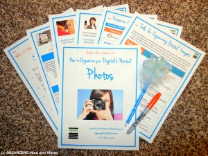 Photo Organizing Printable Kit