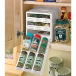 organization services with spice rack