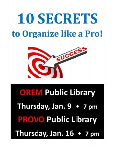 Professional Organizer Secrets Class