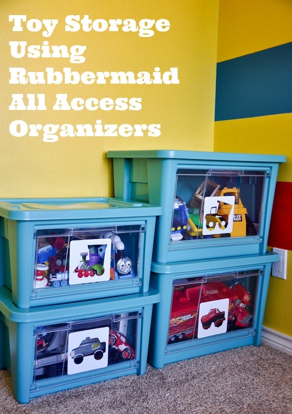 organizing kids toys