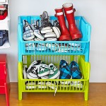 kids shoes - organizing kids clutter