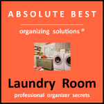 Organize Your Laundry Room information packet logo