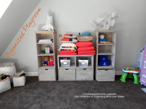 organized children's playroom