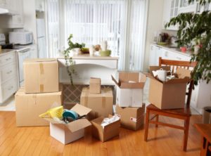 MOVING - we unpack and organize boxed items